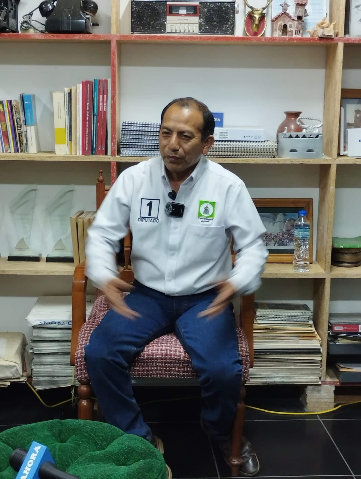 Candidato a diputado por Huánuco, José Vicente Ramos, plantea bono de hasta S/ 1500 para maestros rurales