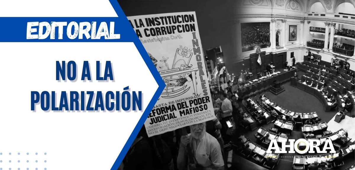 No a la polarización