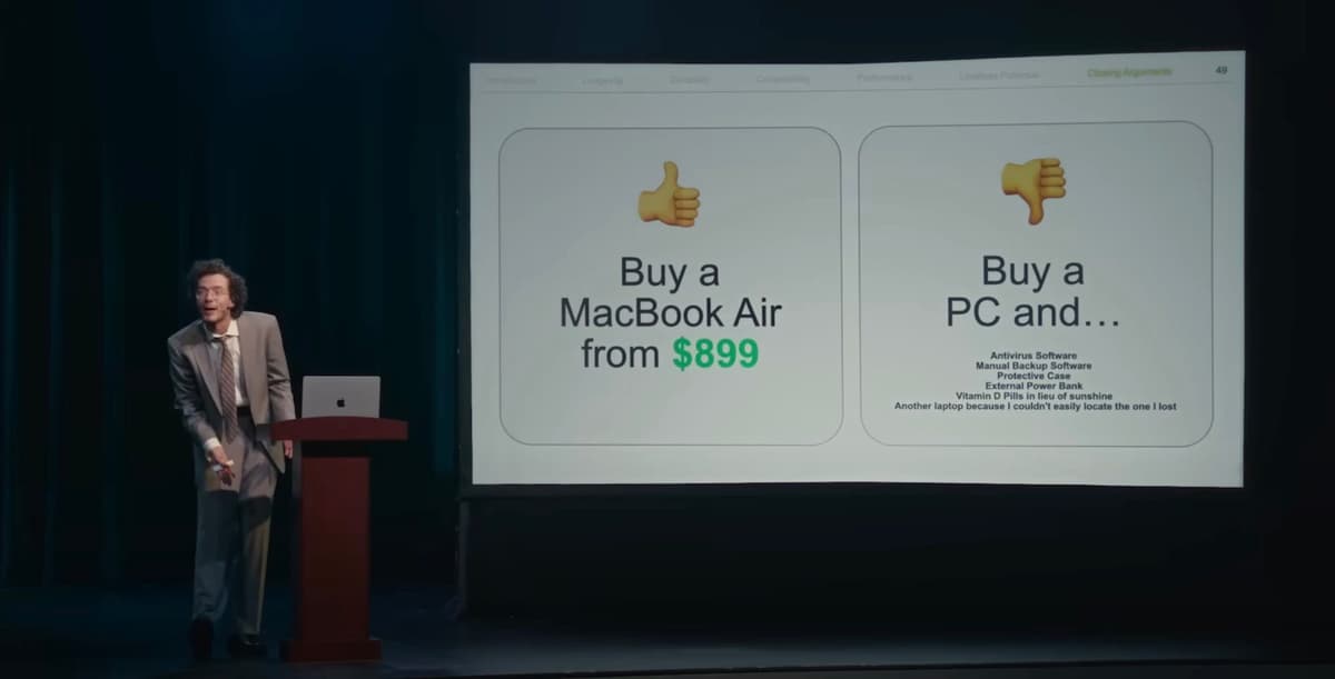 Apple aconsejaba a estudiantes sobre cómo persuadir a sus padres para comprarles un Mac