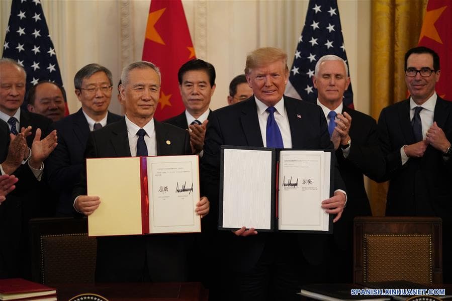Según Trump, China incumplió el acuerdo comercial