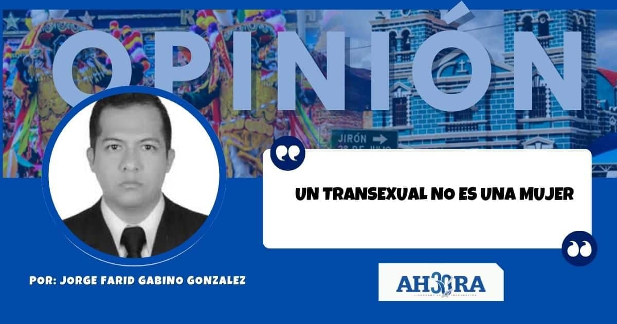Un transexual no es una mujer