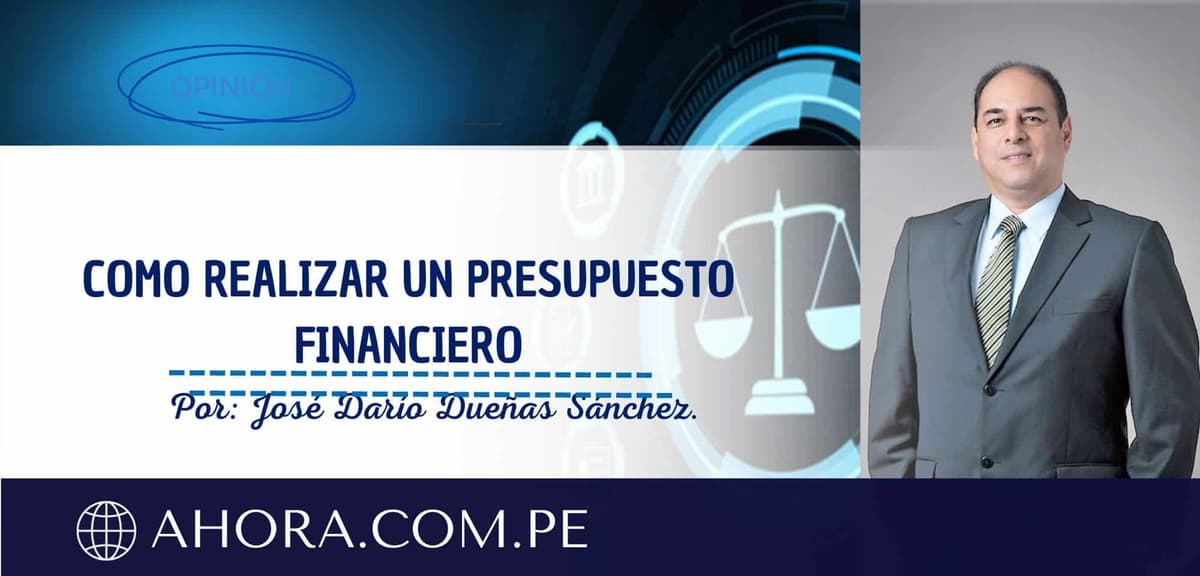 COMO REALIZAR UN PRESUPUESTO FINANCIERO