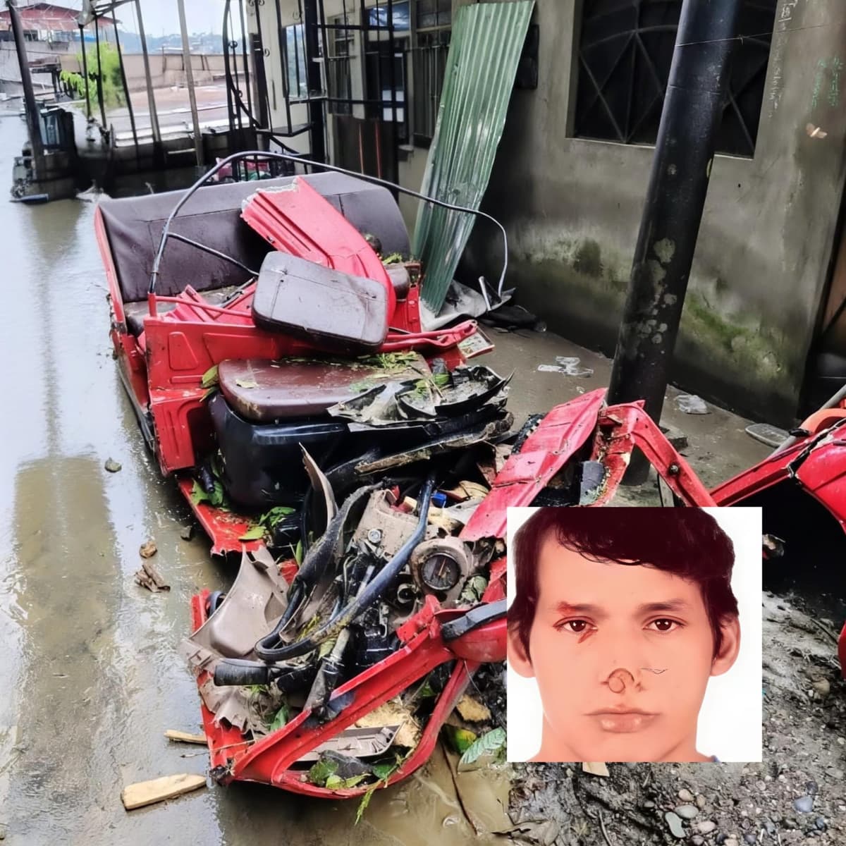 Tragedia en Castillo Grande: Padre de familia muere tras caída de árbol sobre trimóvil