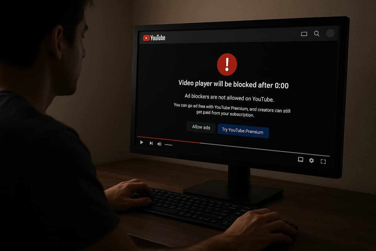 Google restringe el acceso a YouTube sin anuncios si usas bloqueadores
