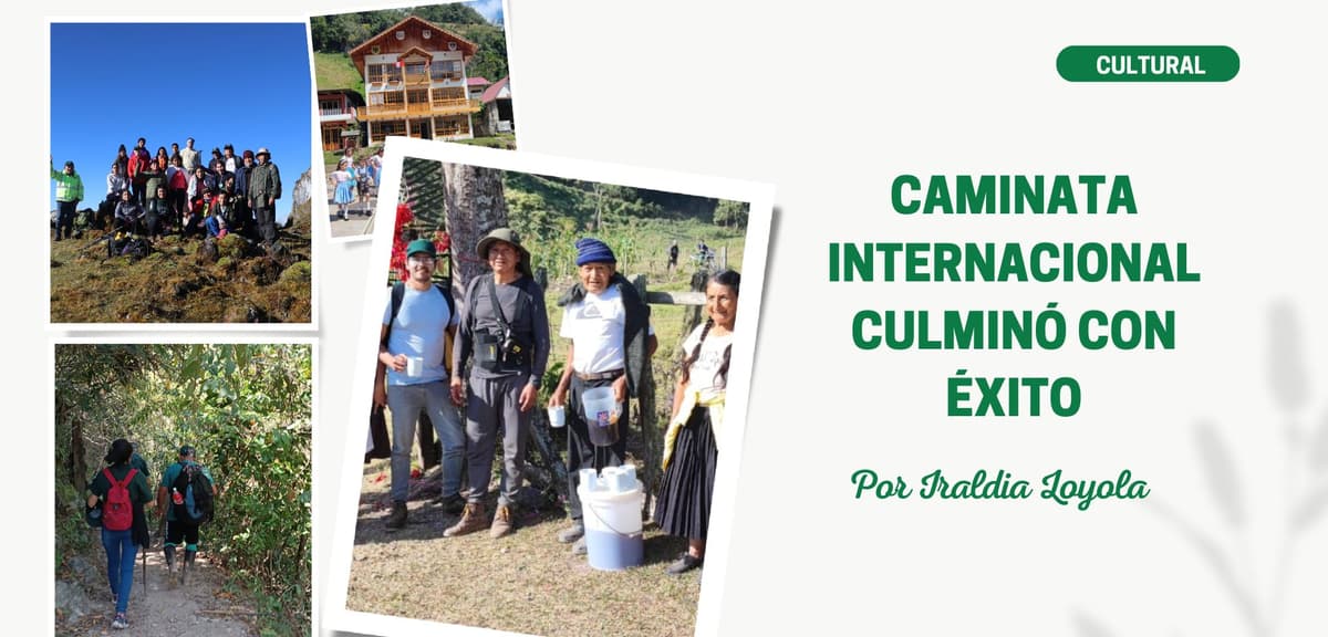 Caminata Internacional culminó con éxito