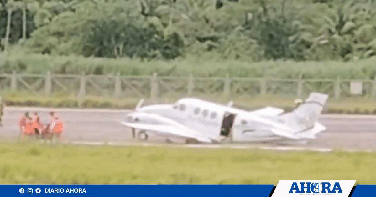 Caos en el Aeropuerto de Pucallpa tras aterrizaje de emergencia de avioneta