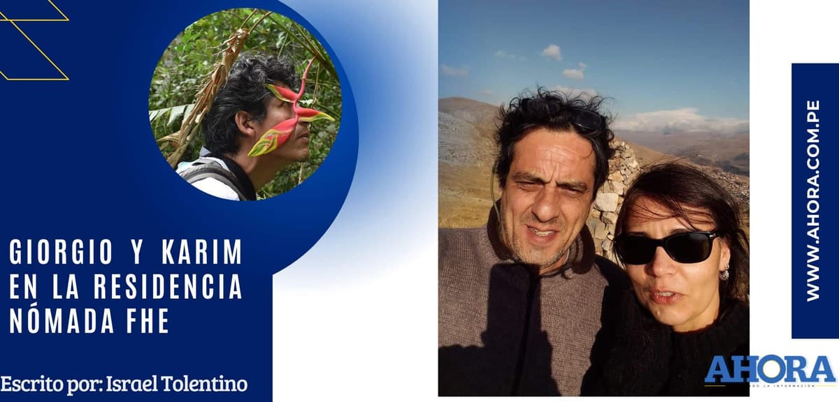 GIORGIO Y KARIM EN LA RESIDENCIA NÓMADA FHE