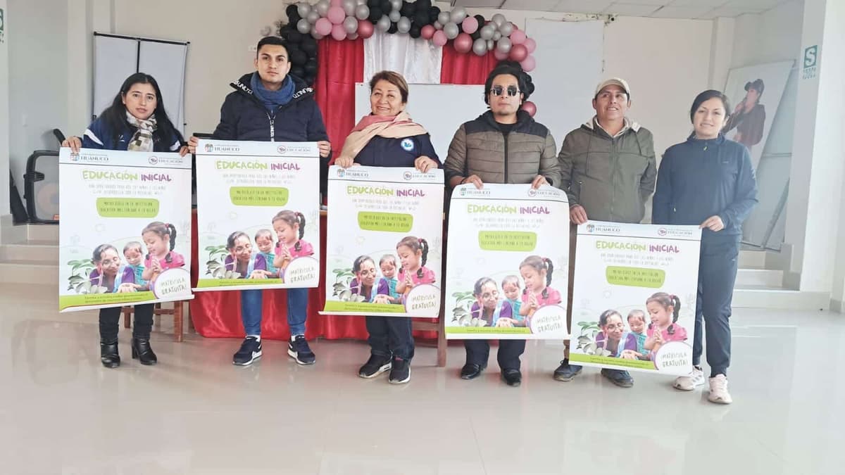 Educación inicial: UGEL articula con municipios para ampliar matrícula 2026