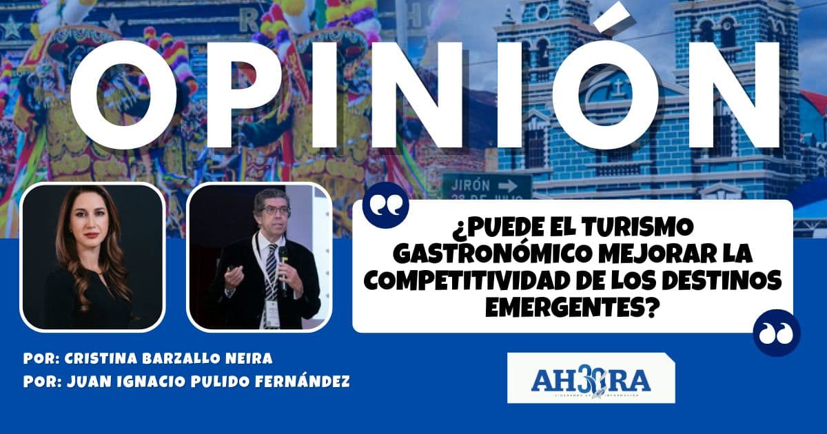 ¿Puede el turismo gastronómico mejorar la competitividad de los destinos emergentes?