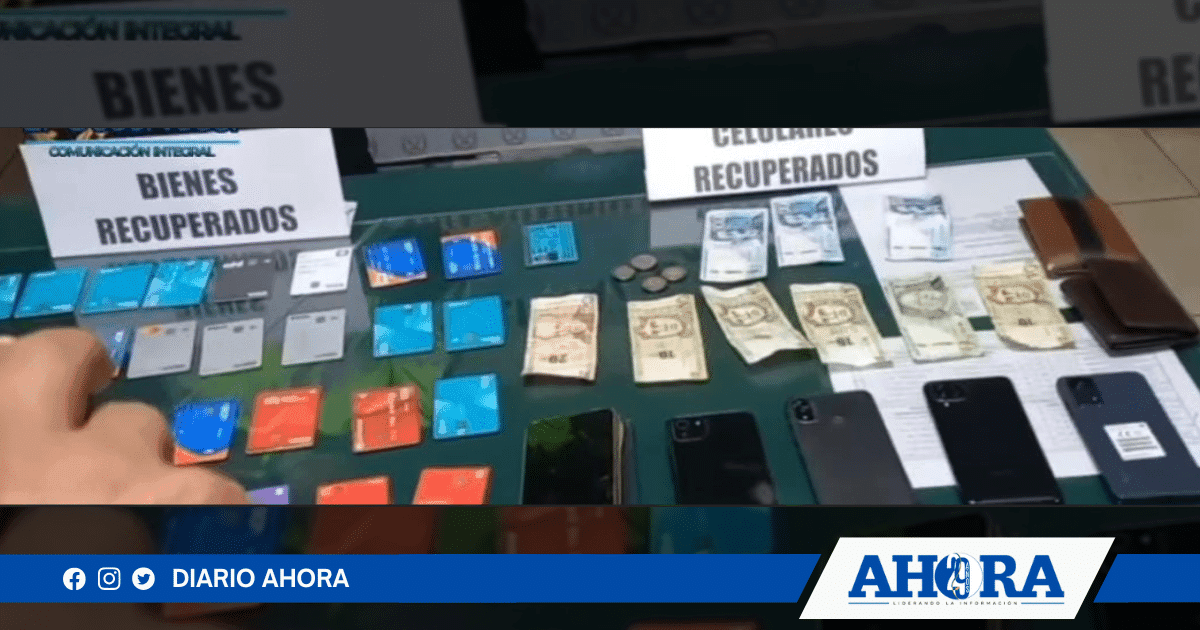 Detienen a administrador de bar en Chaupimarca por presunto robo de celulares