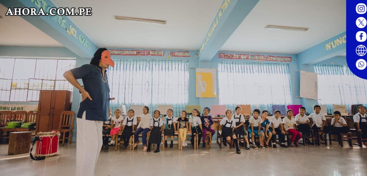 Edilberto “Sacha” regresa a los escenarios con su obra de cuentacuentos y su escuela de teatro