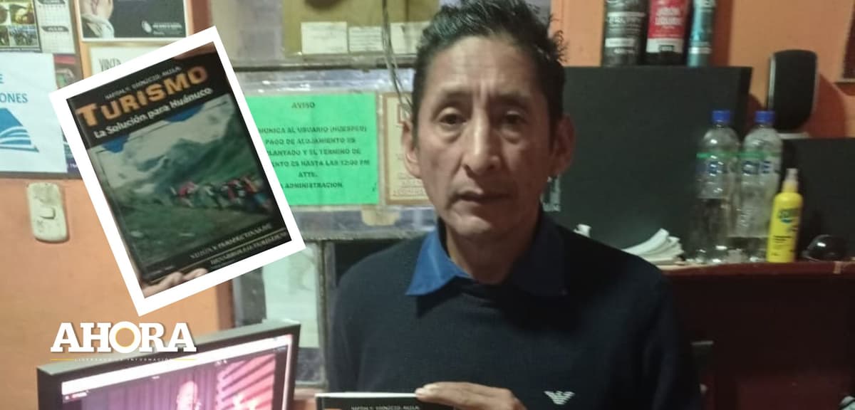 Periodista Napzaly Dionicio reunirá fondos para imprimir su libro sobre Huánuco