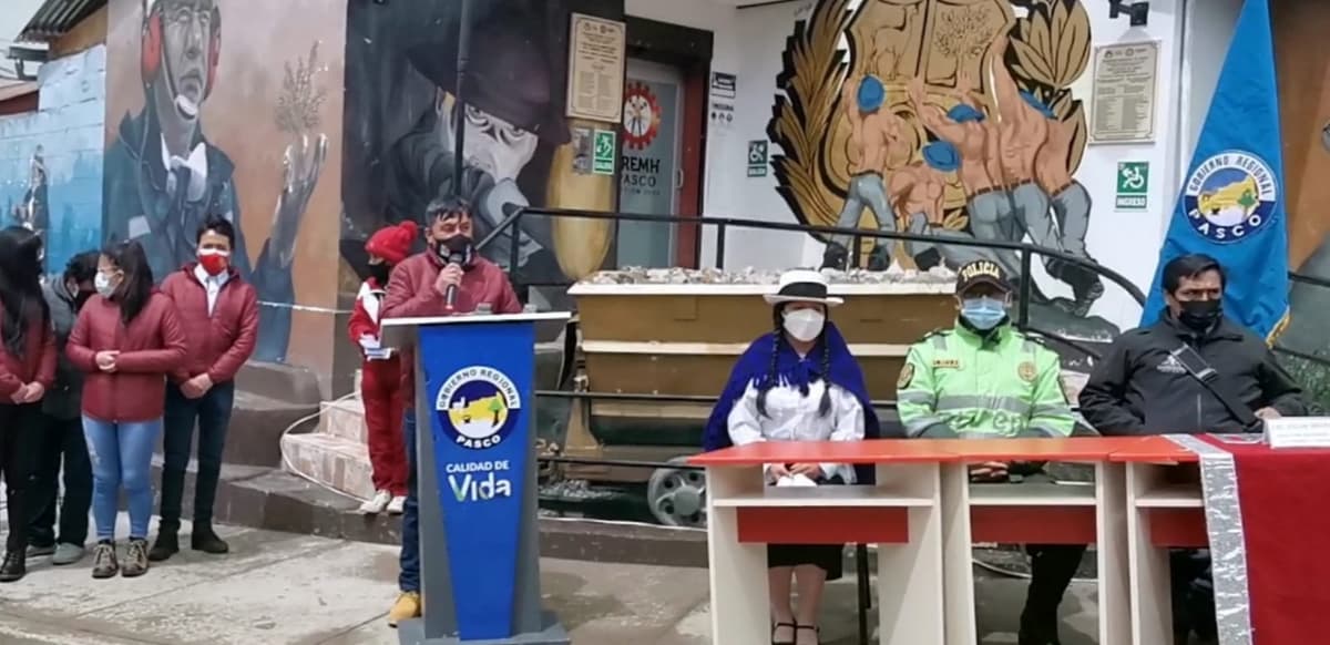Pasco: Realizan lanzamiento del corredor turístico minero