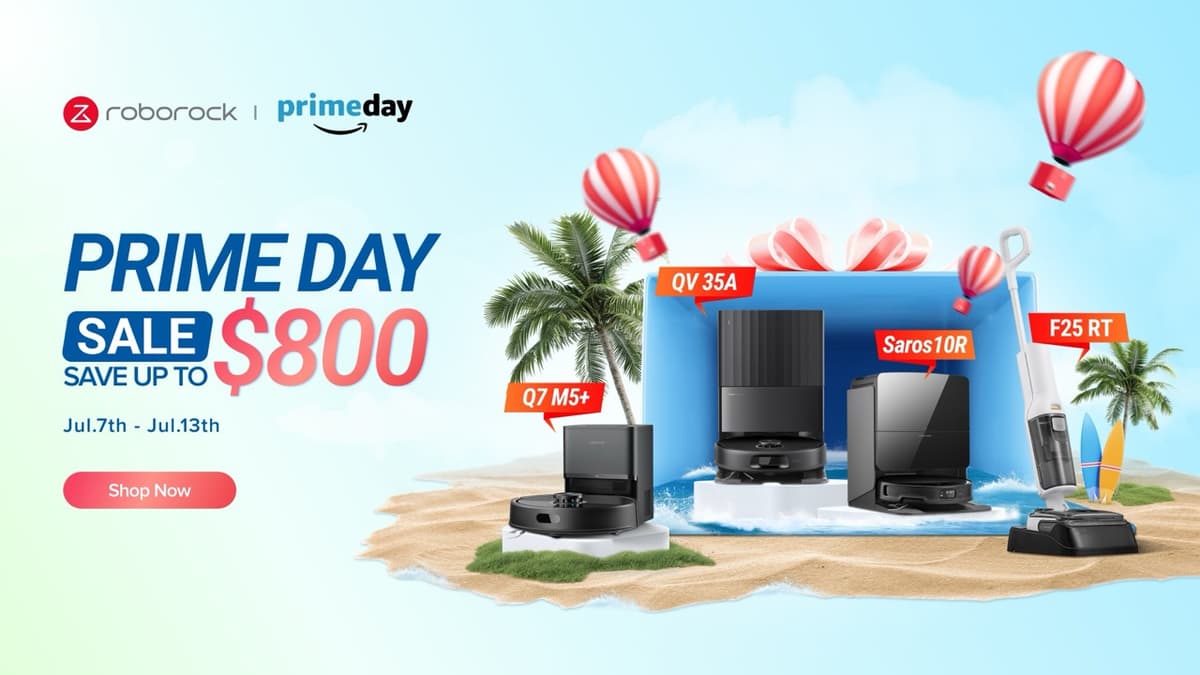 Ofertas Prime Day Roborock Limpieza impecable este verano con descuentos en robots aspiradores y trapeadores Qrevo y Serie Q
