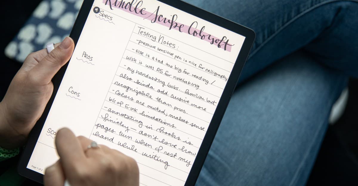 Amazon transforma Kindle Scribe: de lectura a herramienta productiva