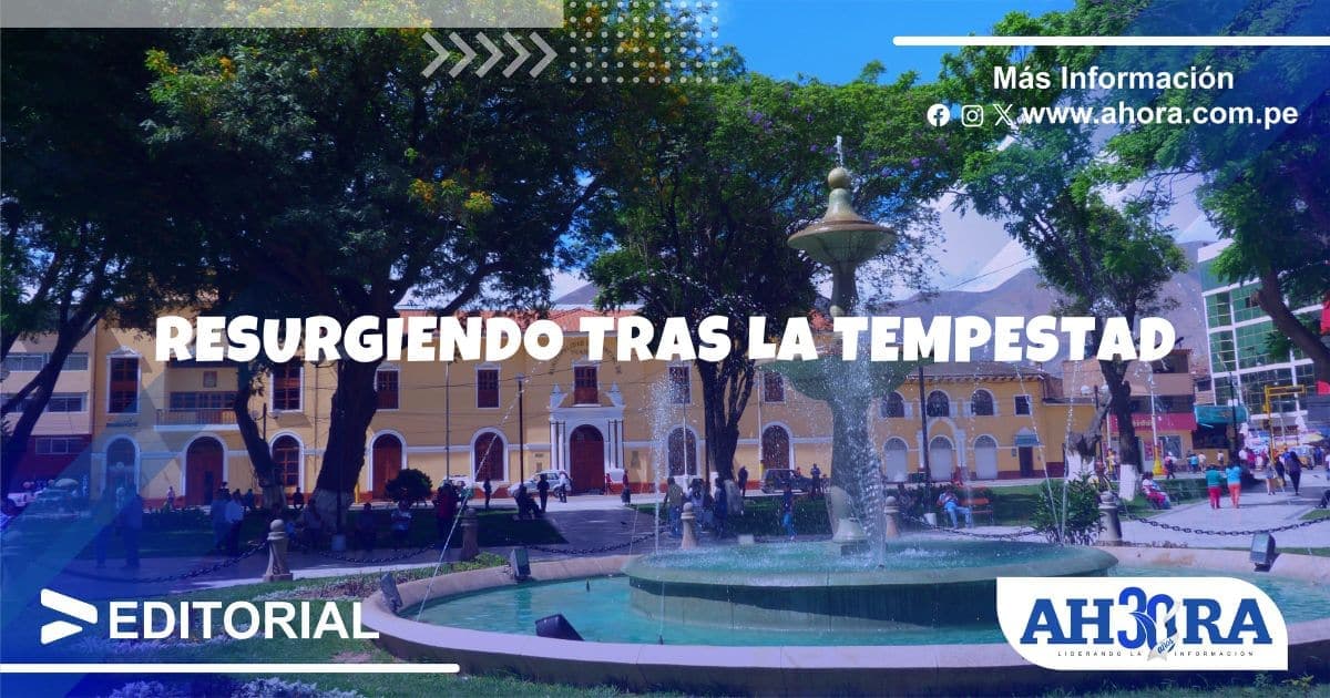 Resurgiendo tras la tempestad