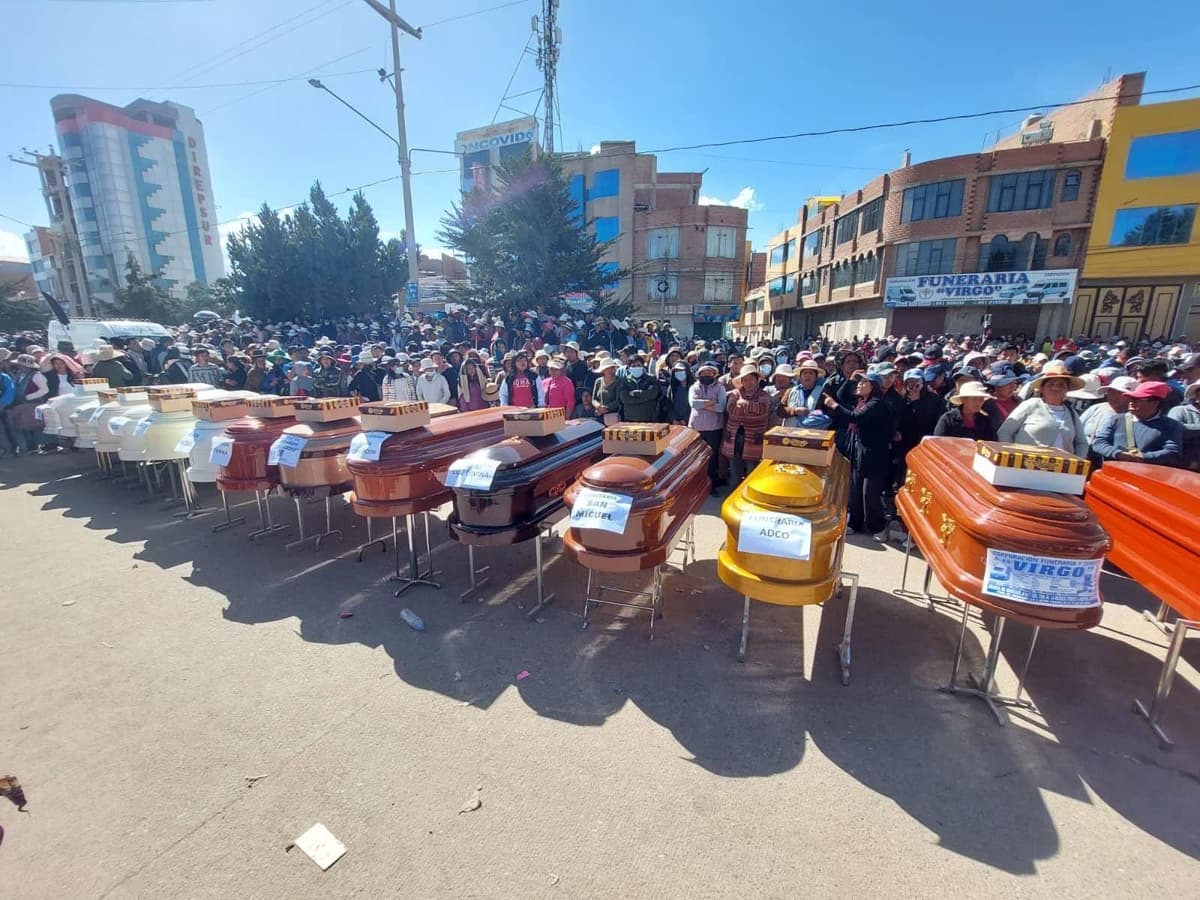 Puno: Fallecidos por represión aumentan a 18
