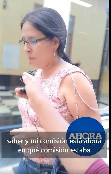 Patricia Ramírez: 180 segundos de huida y silencio cómplice ante la fiscalización en Huánuco