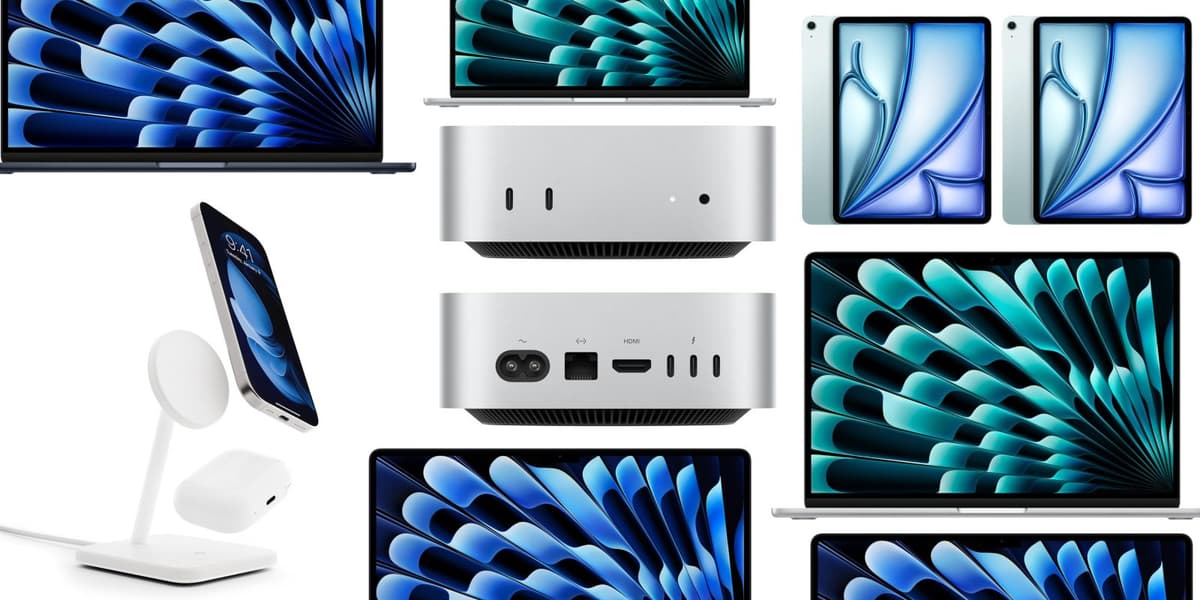 Ofertas Mac mini 24GB con 150$ de descuento MacBook Air M3 rebajado hasta 450$ iPad Air soporte MagSafe Twelve South 60$ y más
