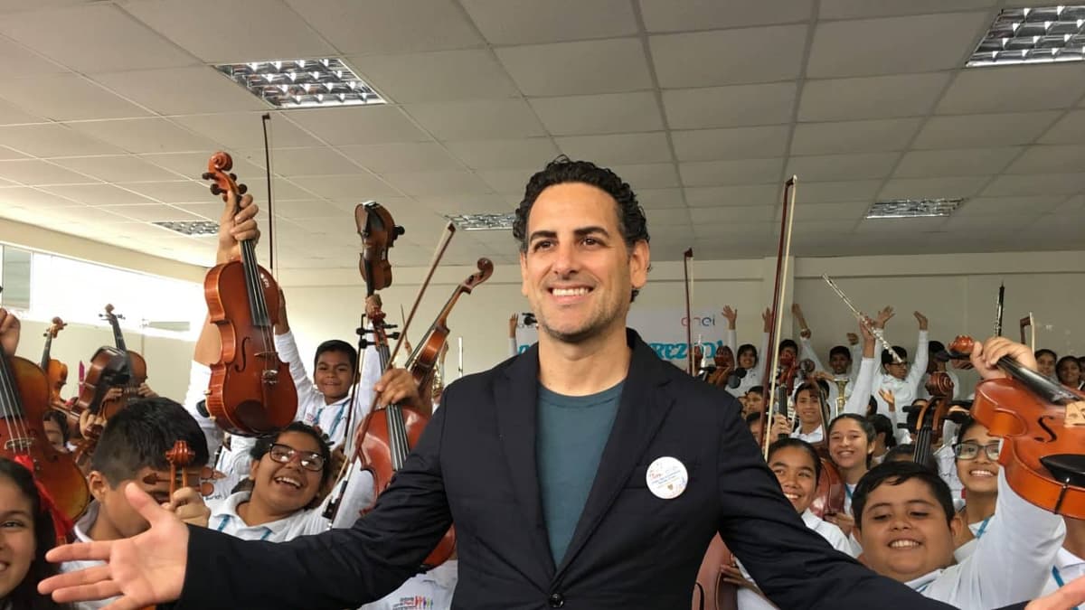 Juan Diego Flórez expone impacto social de Sinfonía por el Perú en ONU