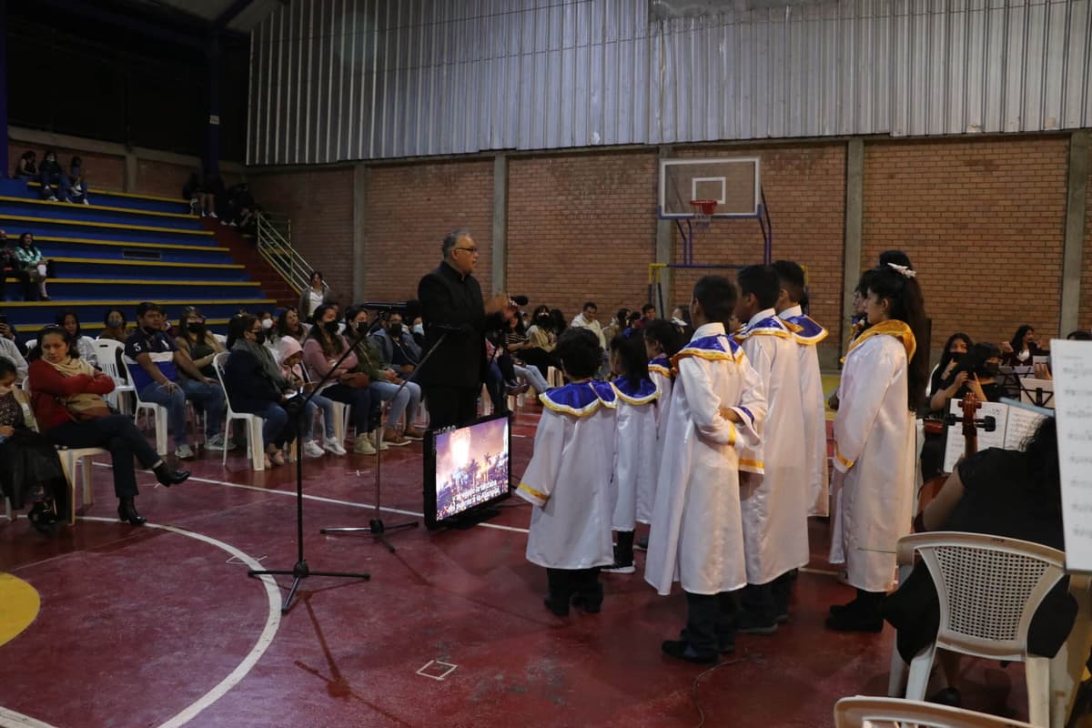 Colegio San Vicente de La Barquera realizó “Concierto por la Juventud”