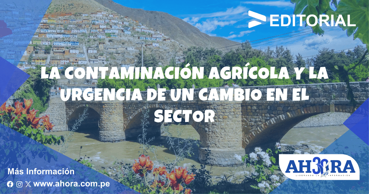 La contaminación agrícola y la urgencia de un cambio en el sector