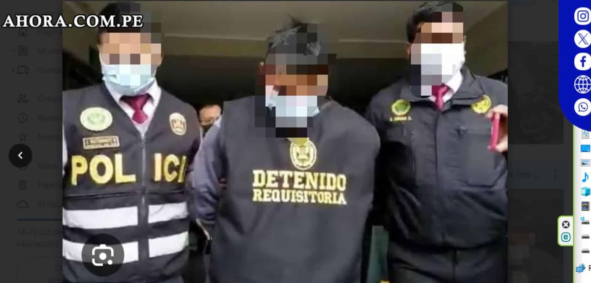 Capturan a fugitivo tras seis años por delito de violación sexual de menor