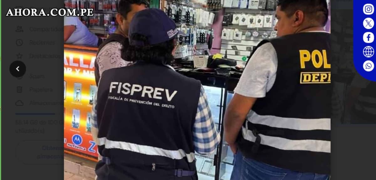 Intervención Policial en Huallayco: Incautan celulares sustraídos en Stands