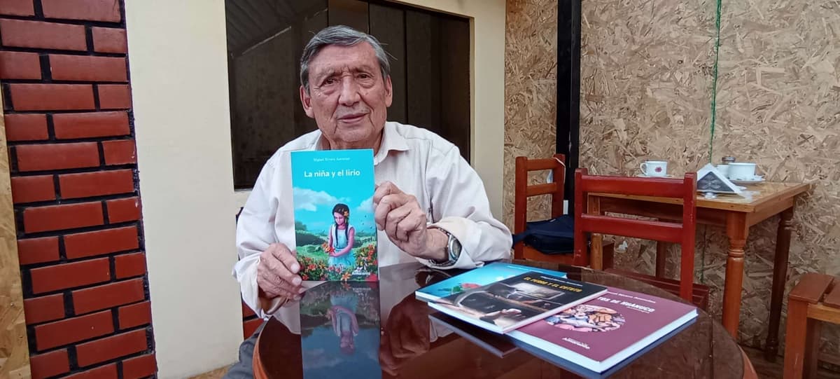 Miguel Rivera: “Para escribir se necesita constancia, perseverancia y lectura”