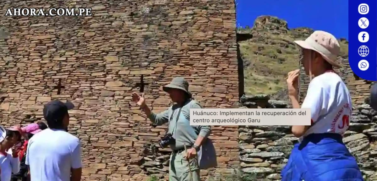 Garu, un tesoro arqueológico en vías de recuperación