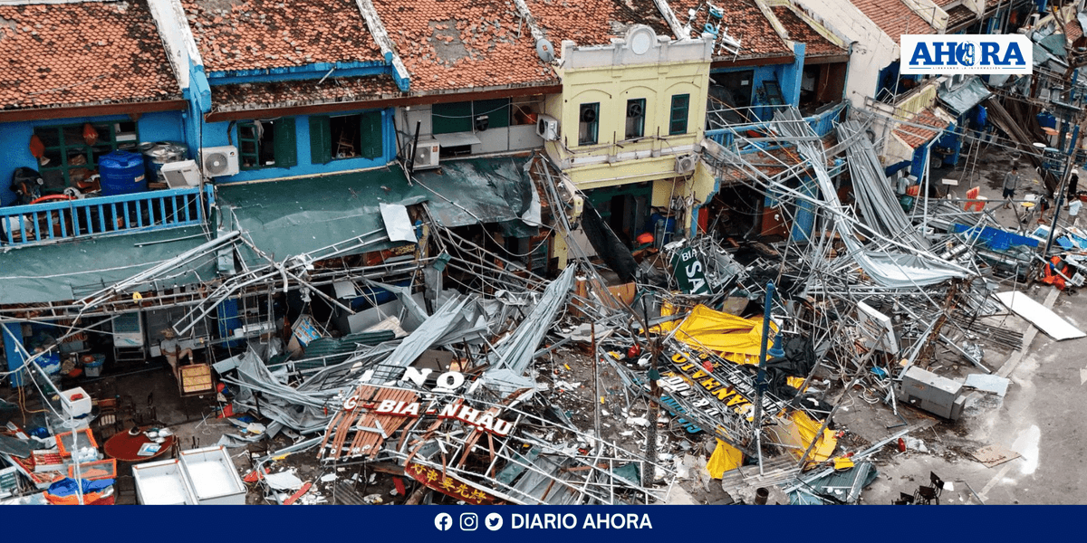 Vietnam sufre el tifón más devastador en 30 años: 197 muertos