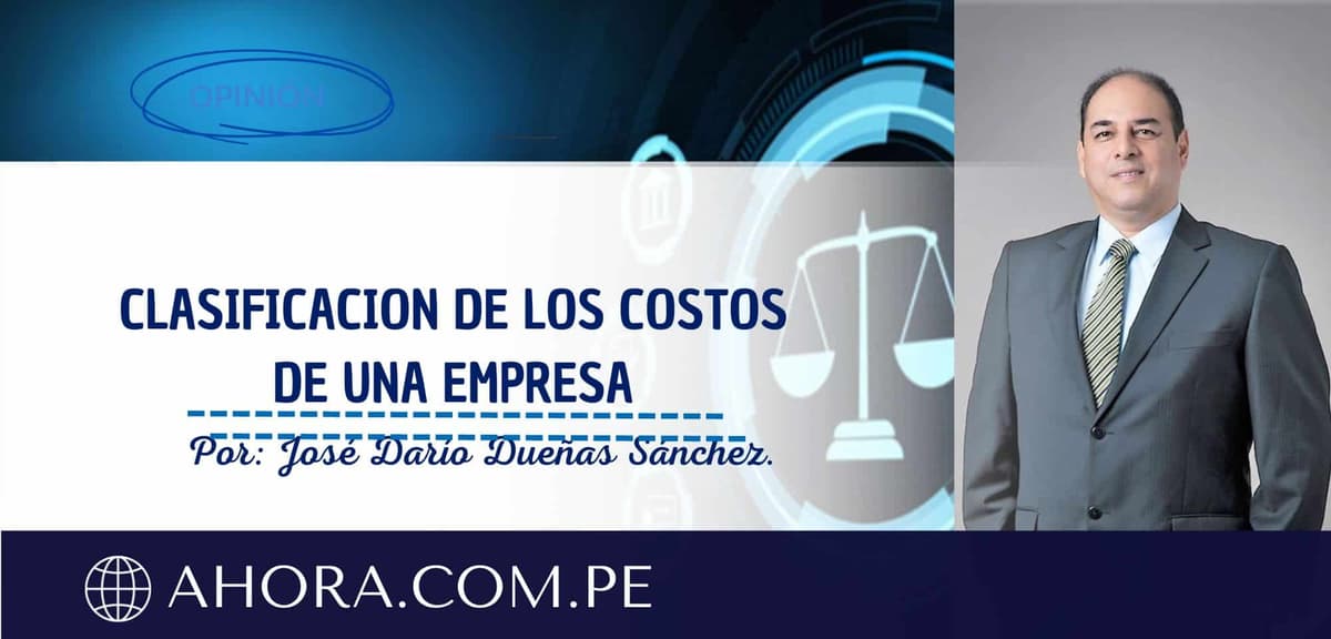 CLASIFICACION DE LOS COSTOS DE UNA EMPRESA
