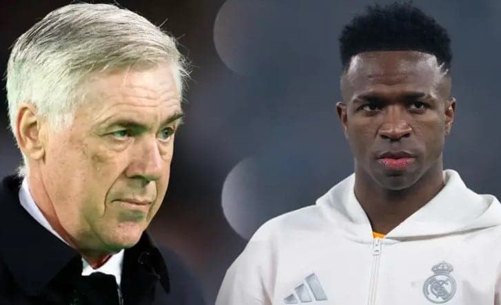 Ancelotti marca distancia con Vinícius antes del Mundial