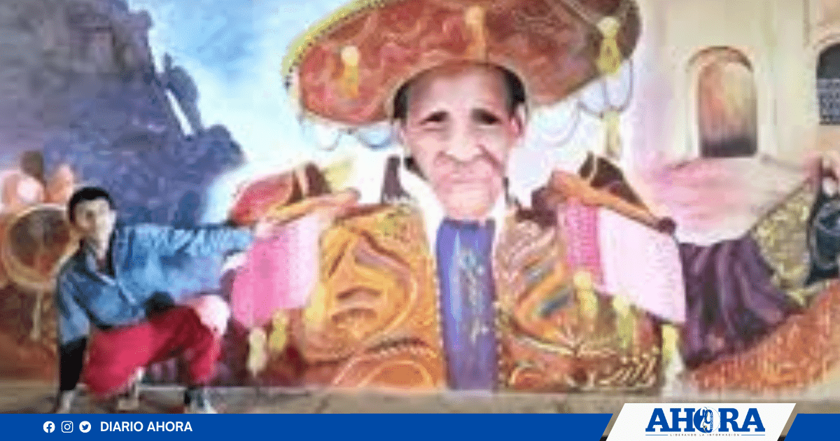 Hermanos autores de mural “Luchito: historia, costumbre y tradición” fueron premiados 