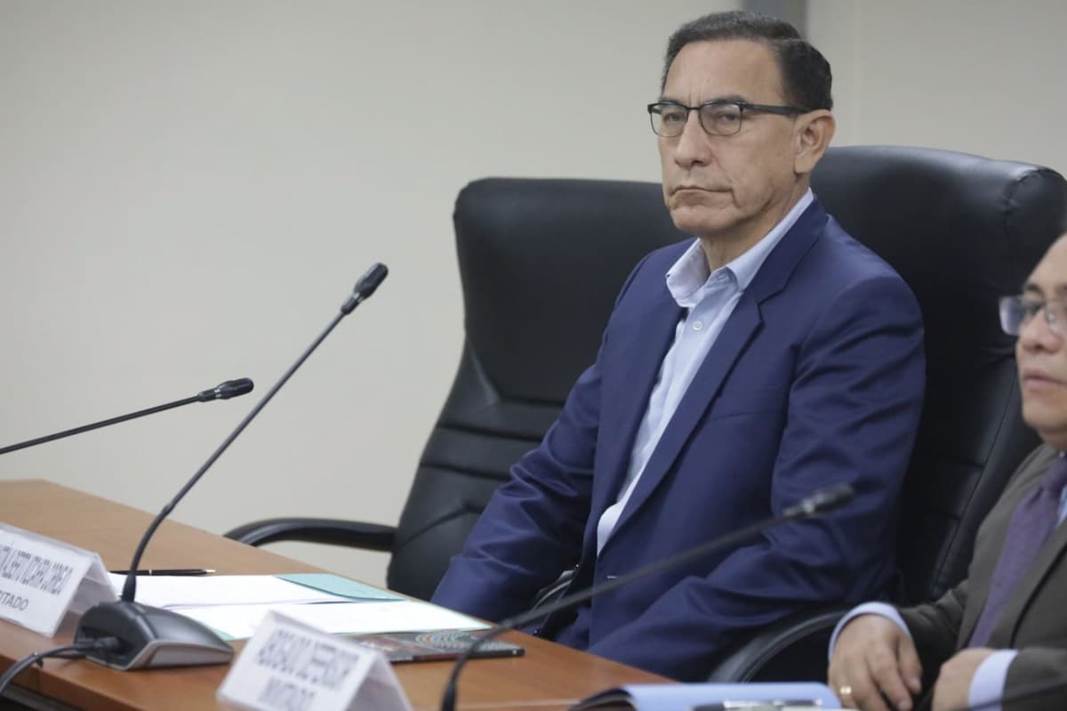 Fiscalía solicita prisión preventiva para Martín Vizcarra por presunto riesgo de fuga y pedido de asilo
