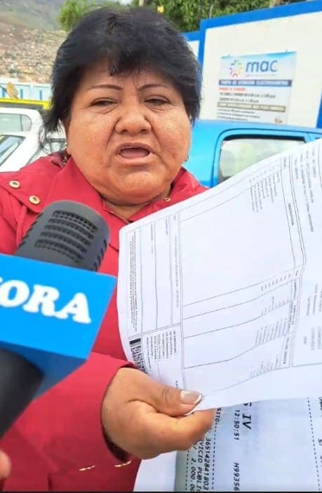 Lomas de Andabamba sin luz definitiva: 25 familias exigen solución