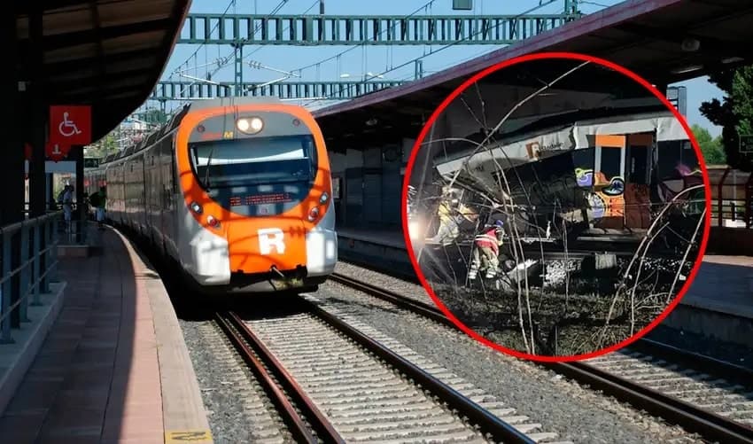 España: Un maquinista pierda la vida y al menos 20 heridos tras descarrilamiento de dos trenes