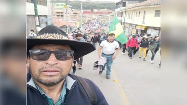 De un balazo en el tórax murió el luchador social Remo Candia en Cusco