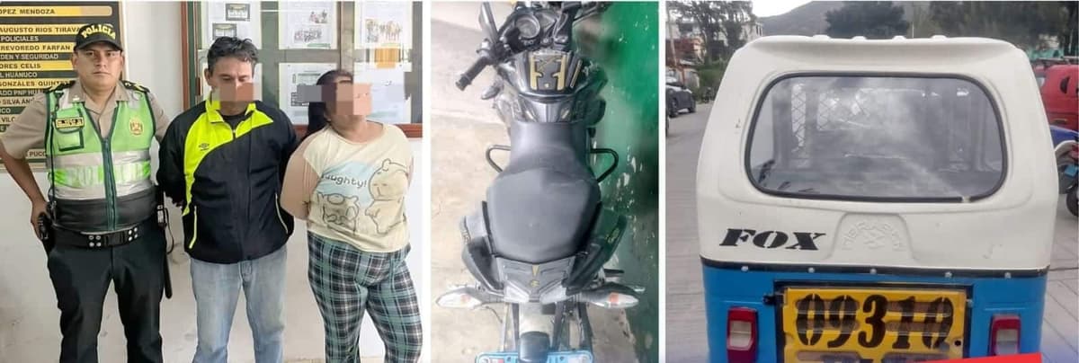 Desarticulan banda “Los Receptadores de Colpa Baja” y recupera dos vehículos en Huánuco