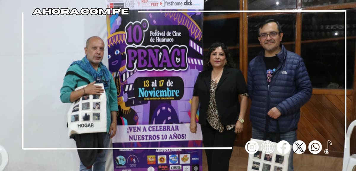 Festival de Cine de Huánuco culminó con éxito en la ciudad de Tomaykichwa 