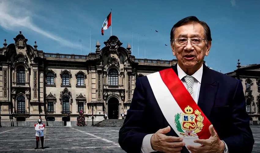 Congresista de Perú Libre, José María Balcázar, asume la Presidencia del Perú tras salida de Jerí