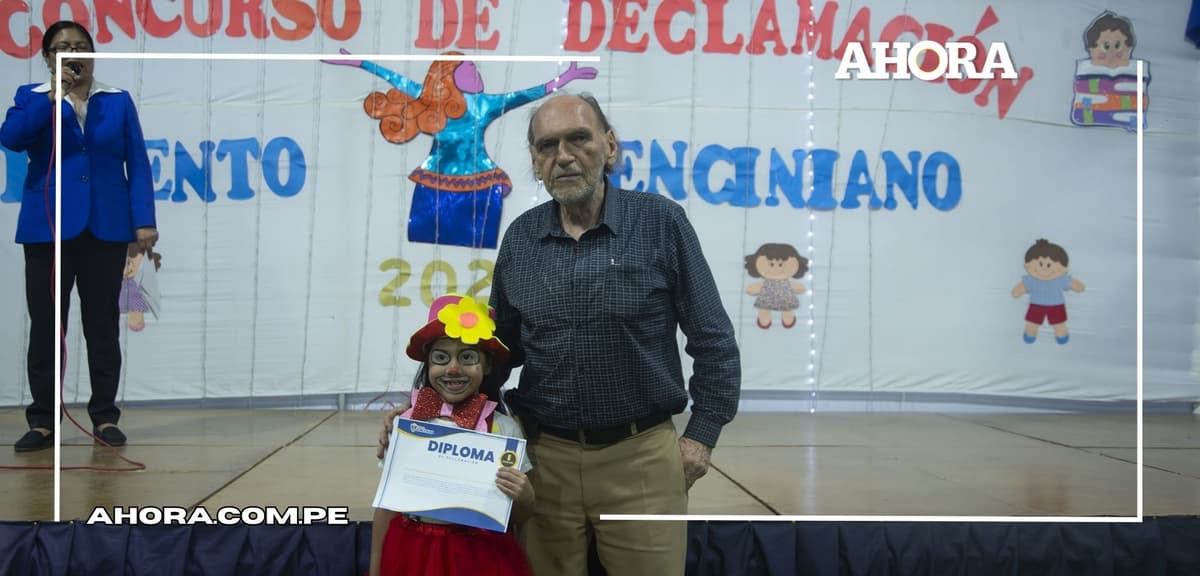 Presentaron concurso de declamación por segundo año consecutivo