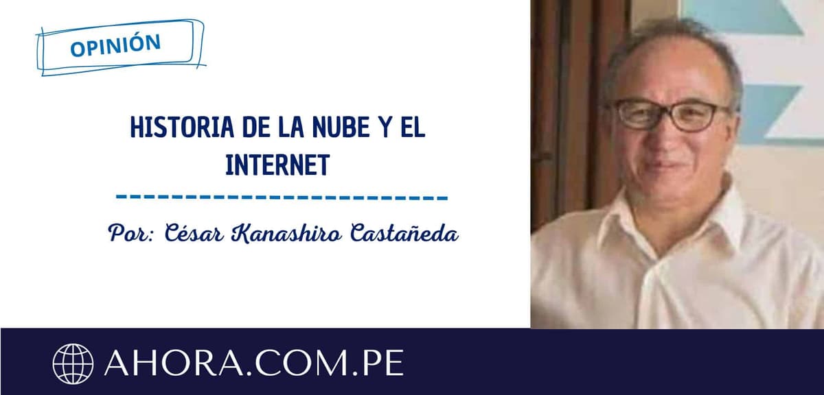 Historia de la nube y el internet