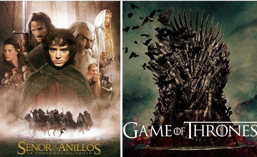 El señor de los Anillos vs Game of Thrones: ¿cuál es mejor?