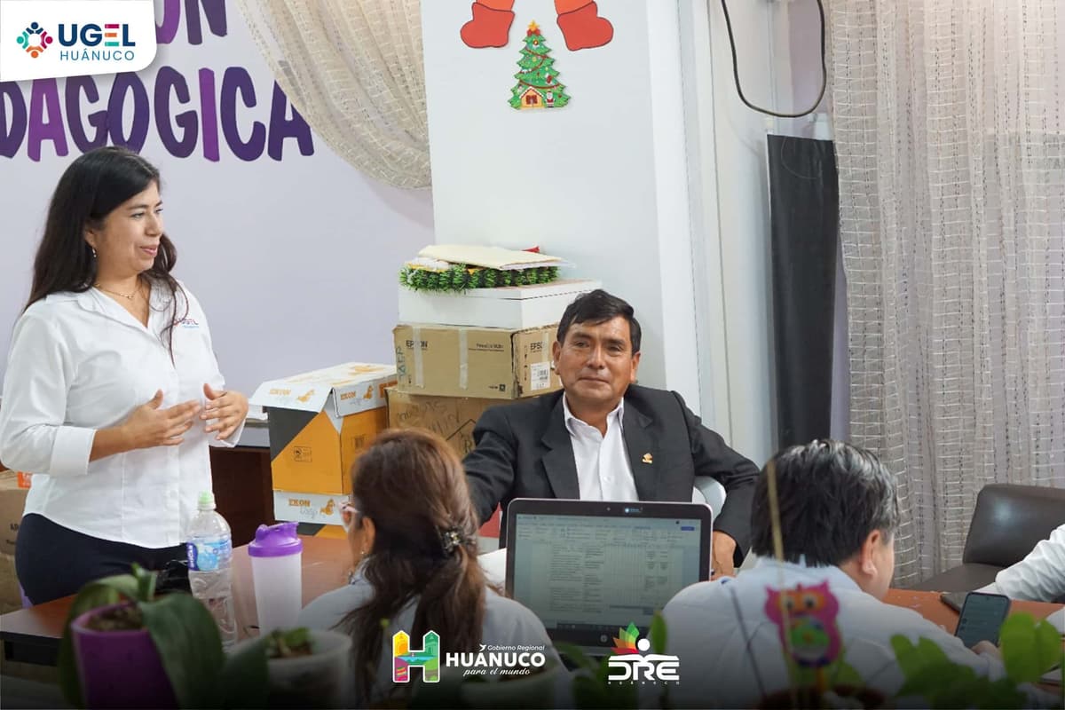 UGEL Huánuco presenta plan ambiental 2026 con énfasis en evidencias verificables