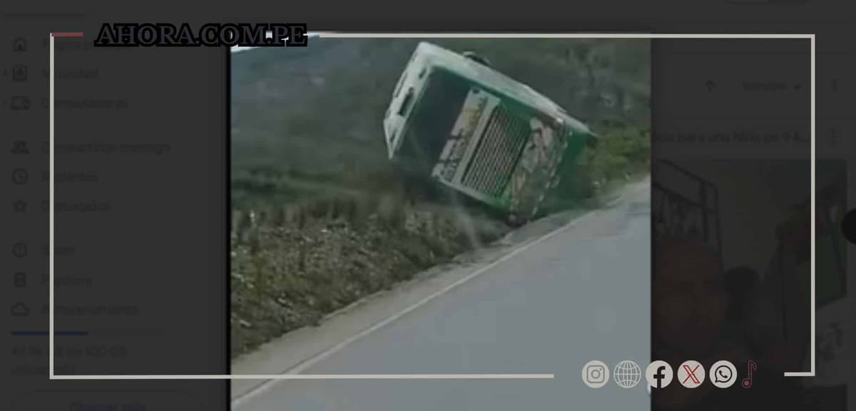 Trágico desvío de bus en Cerro de Pasco deja seis heridos