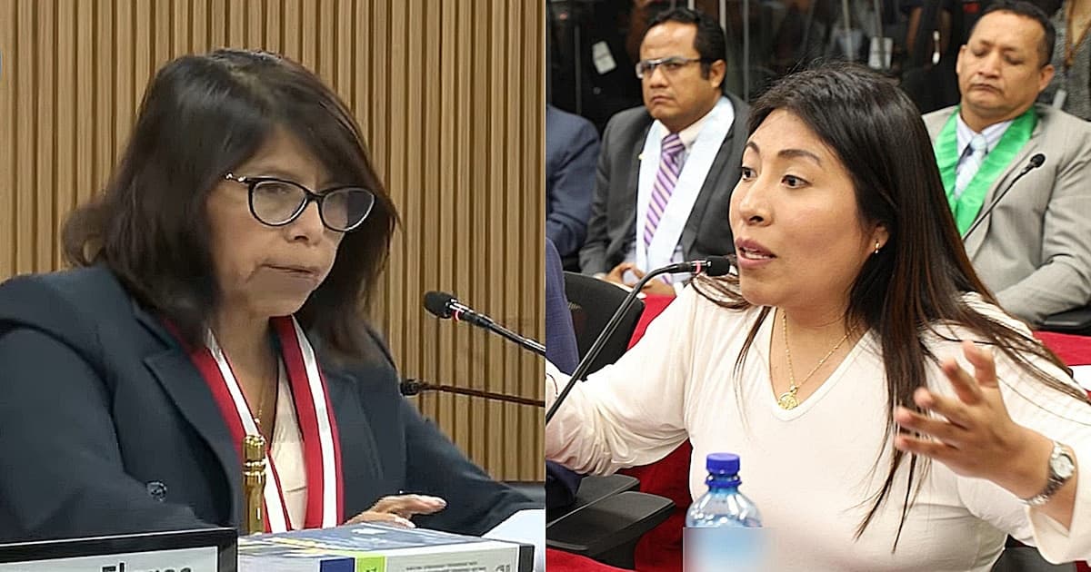 Betssy Chávez recusa a jueza durante audiencia sobre el golpe de Castillo