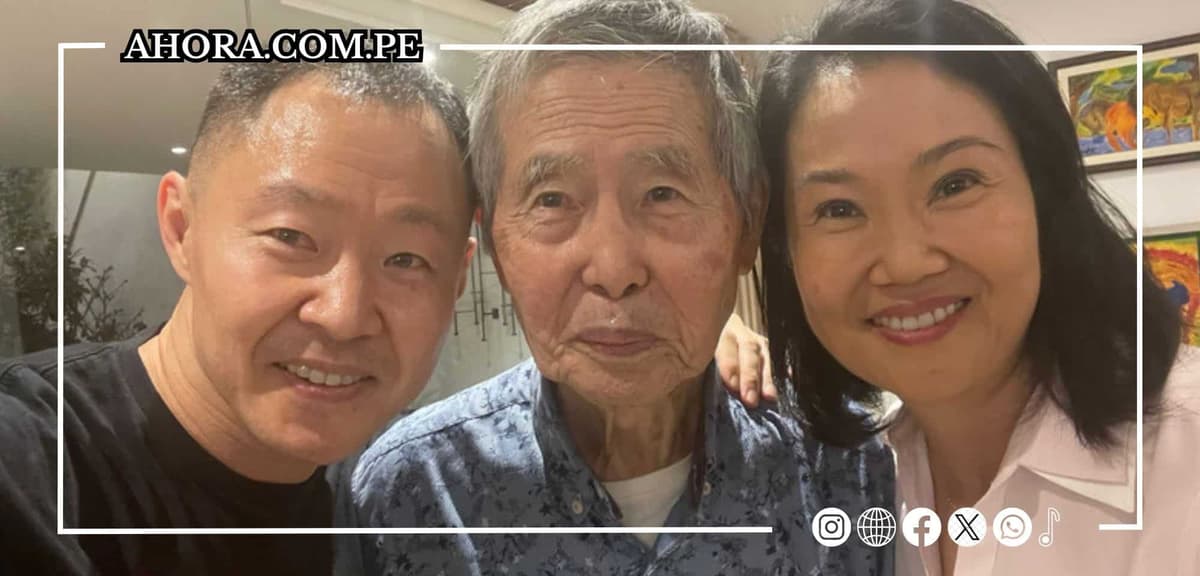 Reencuentro familiar: Alberto Fujimori regresa con su familia
