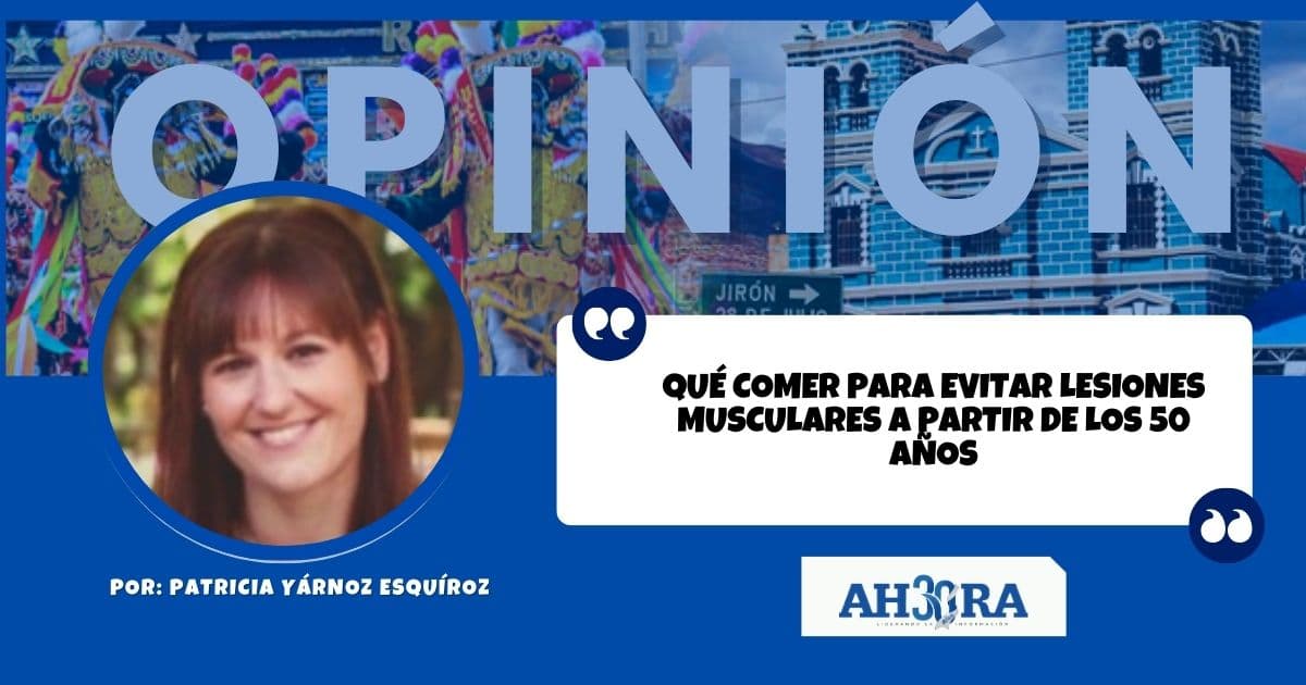 Qué comer para evitar lesiones musculares a partir de los 50 años