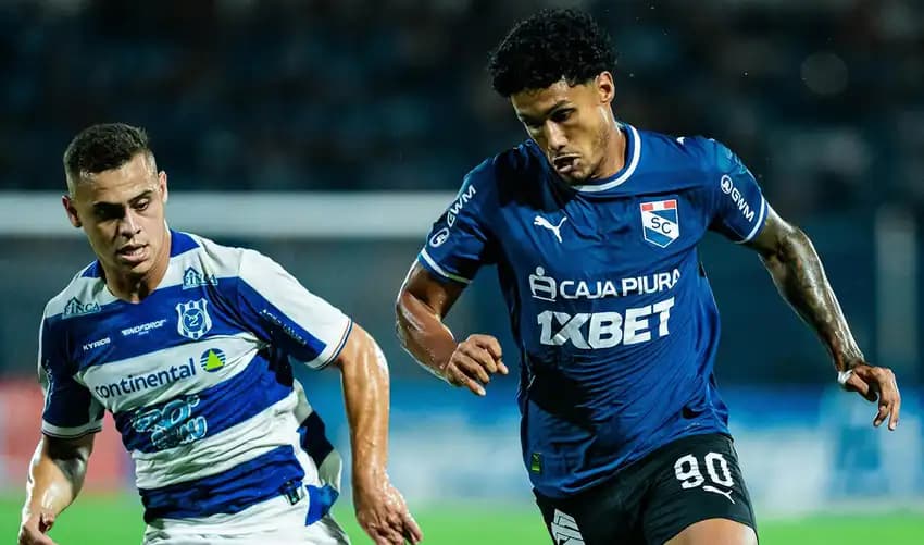 Cristal rescata un empate en Paraguay pese a jugar con diez